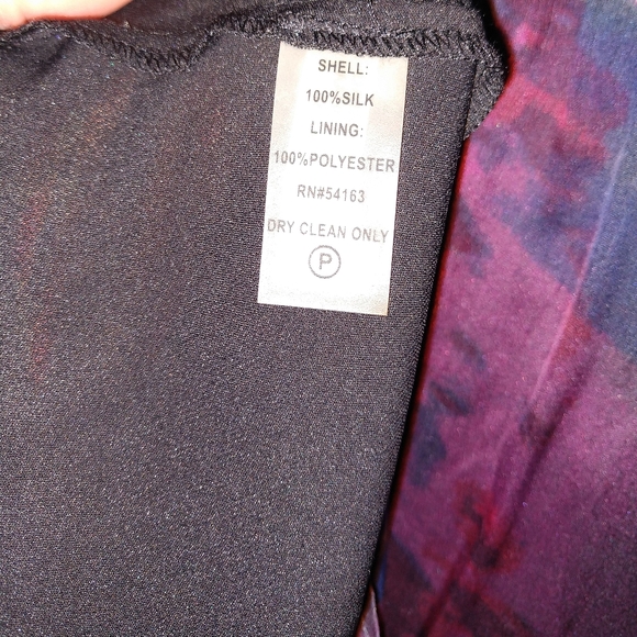 Andrew Marc silk dress size 12 - Picture 5 of 6